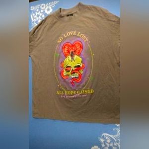 Empyer large Grey long sleeve shirt